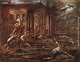 Alessandro Magnasco Canvas Paintings - Sacrilegious Robbery